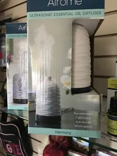 Airome Harmony Medium-Size Essential Oil Diffuser with LEDs, Aromatherapy