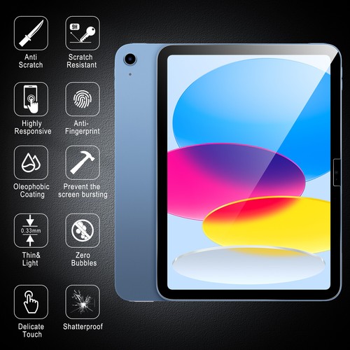 For iPad 10th Generation 2022 10.9 Case Shockproof Stand Cover/ Screen Portector - 第 14/63 張圖片