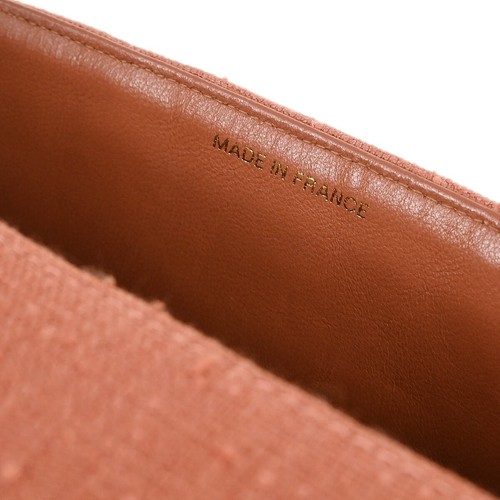Chanel Pink Linen Small Diana Shoulder Bag 165240 - Picture 8 of 11