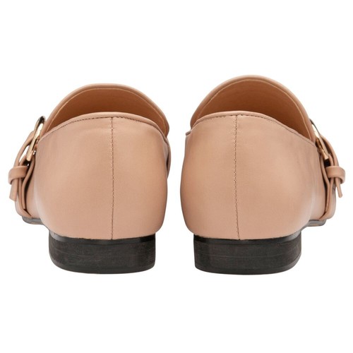 Ravel Ramona Loafers with Buckle Detail in Nude - UK Size 5 - New - Picture 2 of 4