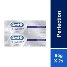 Oral-B 3D White Luxe Perfection Toothpaste 95g x 2 