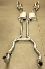 1970 Ford Thunderbird 4 Door Dual Exhaust System Aluminized Without Resonators