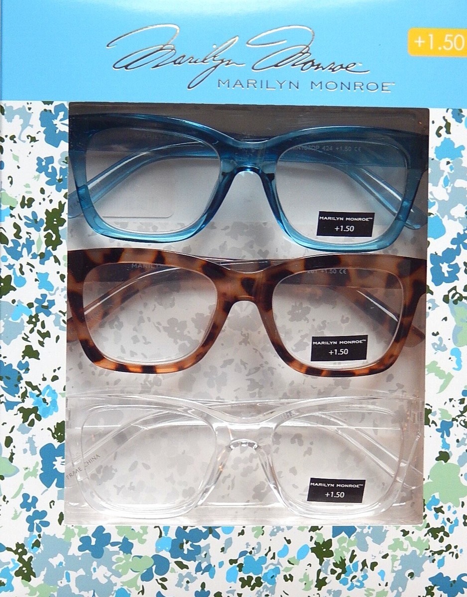 Reading Glasses Marilyn Monroe Sunglasses Tj Maxx MARILYN MONROE