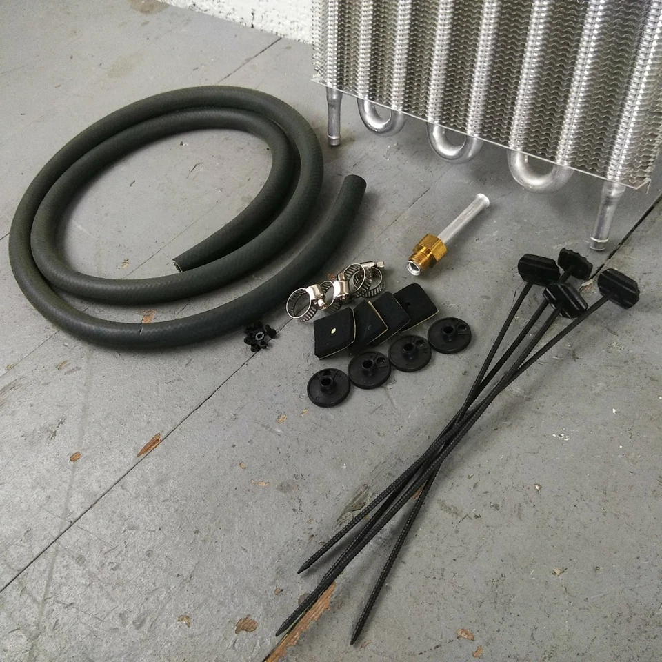 1962-76 MO B E 机身 8-Row 15 英寸变速箱油冷却器超级蜜蜂 v8 383 — 第 2/4 张图片