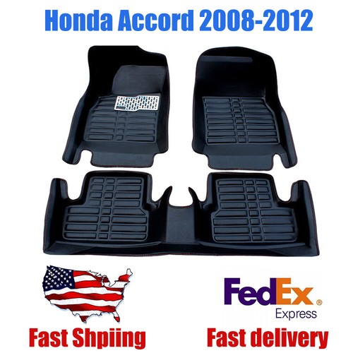 for Honda Accord 0812 Car Floor Mats Pad AntiSlip Protectior Auto