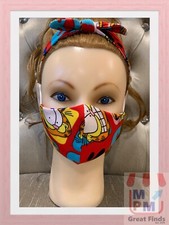 Cloth Mask & Turban Set For Girls | Garfield | Girls Turban | Free Shipping