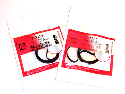2  NOS PIONEER TURNTABLE BELTS - Fits many Pioneer Models - See List