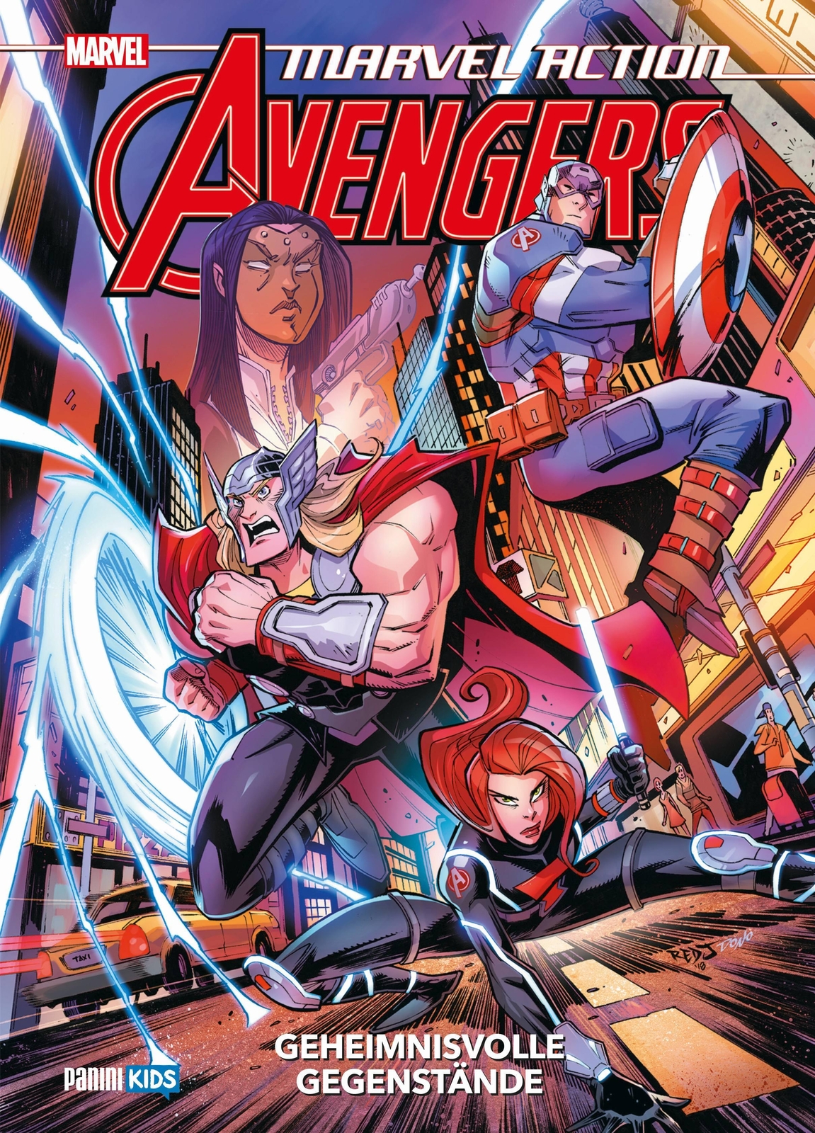 Thumbnail - Marvel Action: Avengers Matthew K. Manning