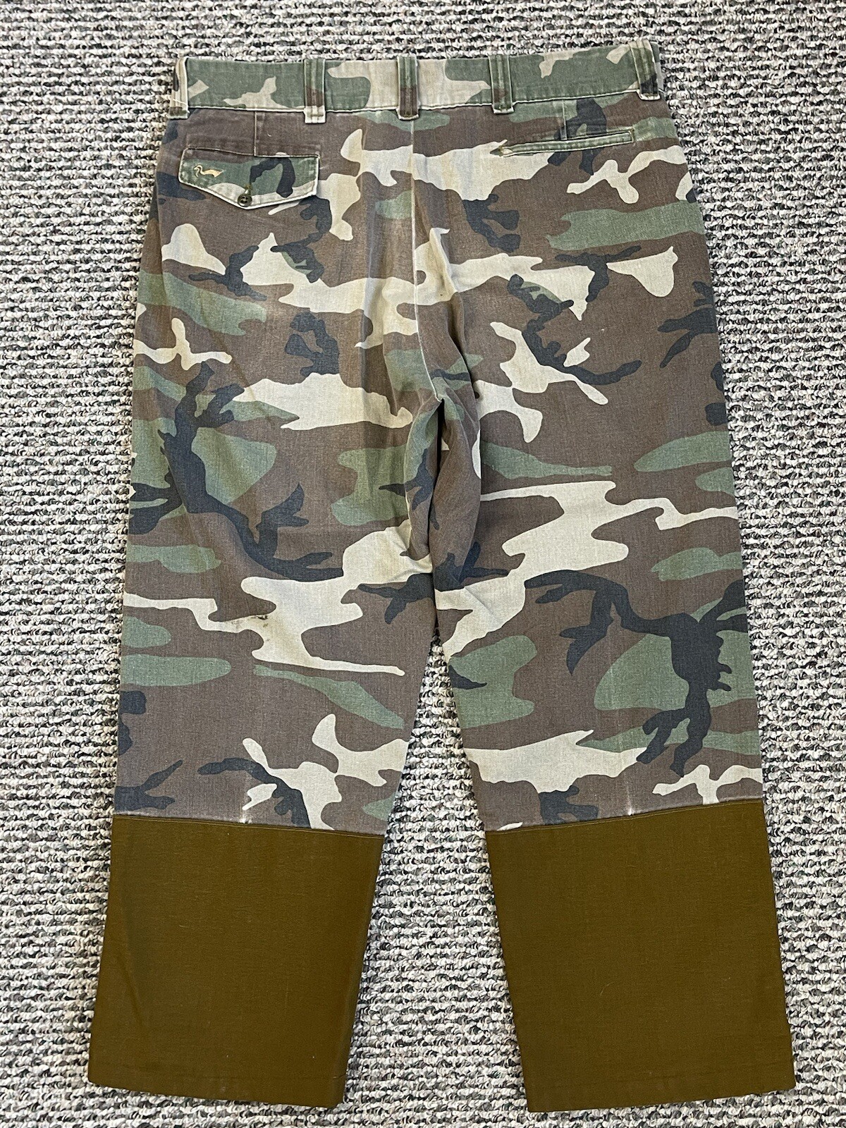 Vintage Duxbak Pants Mens 38x28 Camo Heavy Brush Briar Pants Hunting