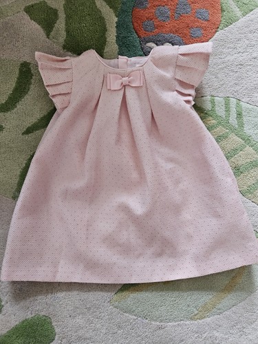 Ted Baker Mädchen rosa Kleid Größe 9-12 Monate