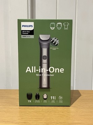 Philips Series 5000 10-in-1 Pflege Trimmer MG5920/15 Gesicht Haare Körper Brandneu