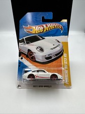 Hot Wheels 2011 New Models #36/50 Porsche 911 GT3 RS White