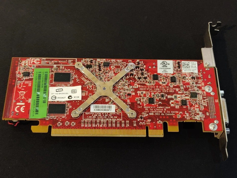 ATI Radeon HD 3450 109-B62941-00 256MB Graphics Card DMS-59 Output Dual Monitors - Image 4 of 4