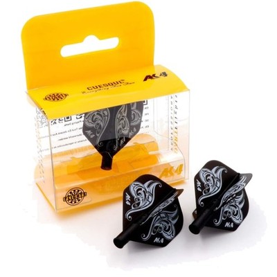 Dart Flights TERO AK4 Set Slim Kite Diamond Shield 3er Standard Zubehör