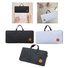 PC Keyboard Case Handbag Protective Compact Gaming Felt Keyboard Storage Bag
