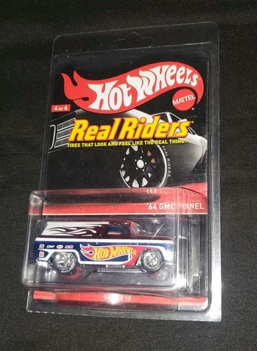 Hot Wheels Red Line Club Real Riders 64 GMC PANEL Series 10 With Case