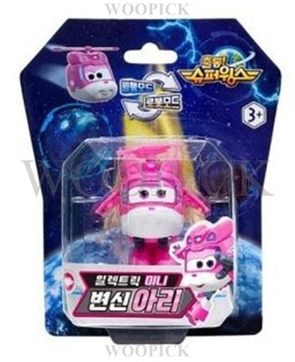 Super Wings Season8 Elektrischer Mini Ari Transformer Roboter Spielzeug...