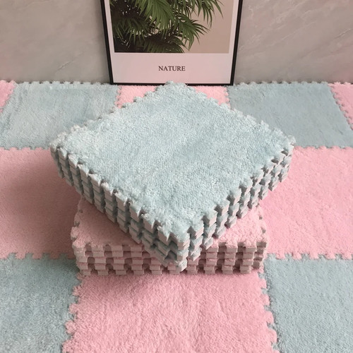 Weiche Plüsch Kinder Matte Baby Spielmatte Baby Spielzeug Eva Schaumstoff Puzzle Teppich In - Bild 38 von 40