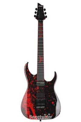 Schecter Sullivan King Banshee 6 FRS Electric Guitar - Obsidian Blood