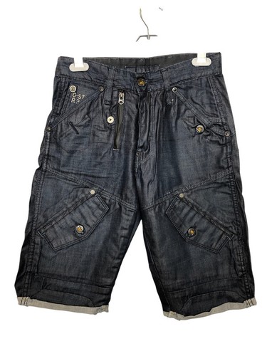 G-Star Unisex Herren Damen Shorts Kurzehose Scuba 5620 Loose, Navy blau, W27 - Bild 1 von 3