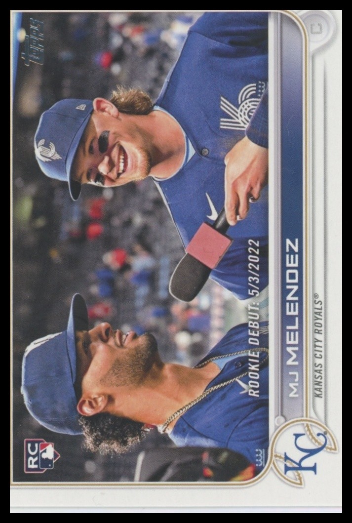 2022 Topps Update #US73 MJ Melendez