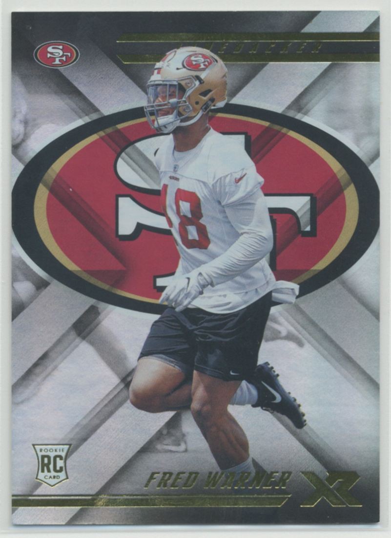 Fred Warner 2018 Panini Xr RC Rookie #133 San Francisco 49ers