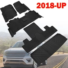 Waterproof 3D Floor Mats Liner for 2018-2025 Ford Expedition & Expedition Max
