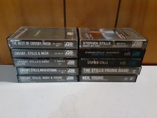 10 Neil Young/Stephen Stills/CSN/CSNY Cassettes