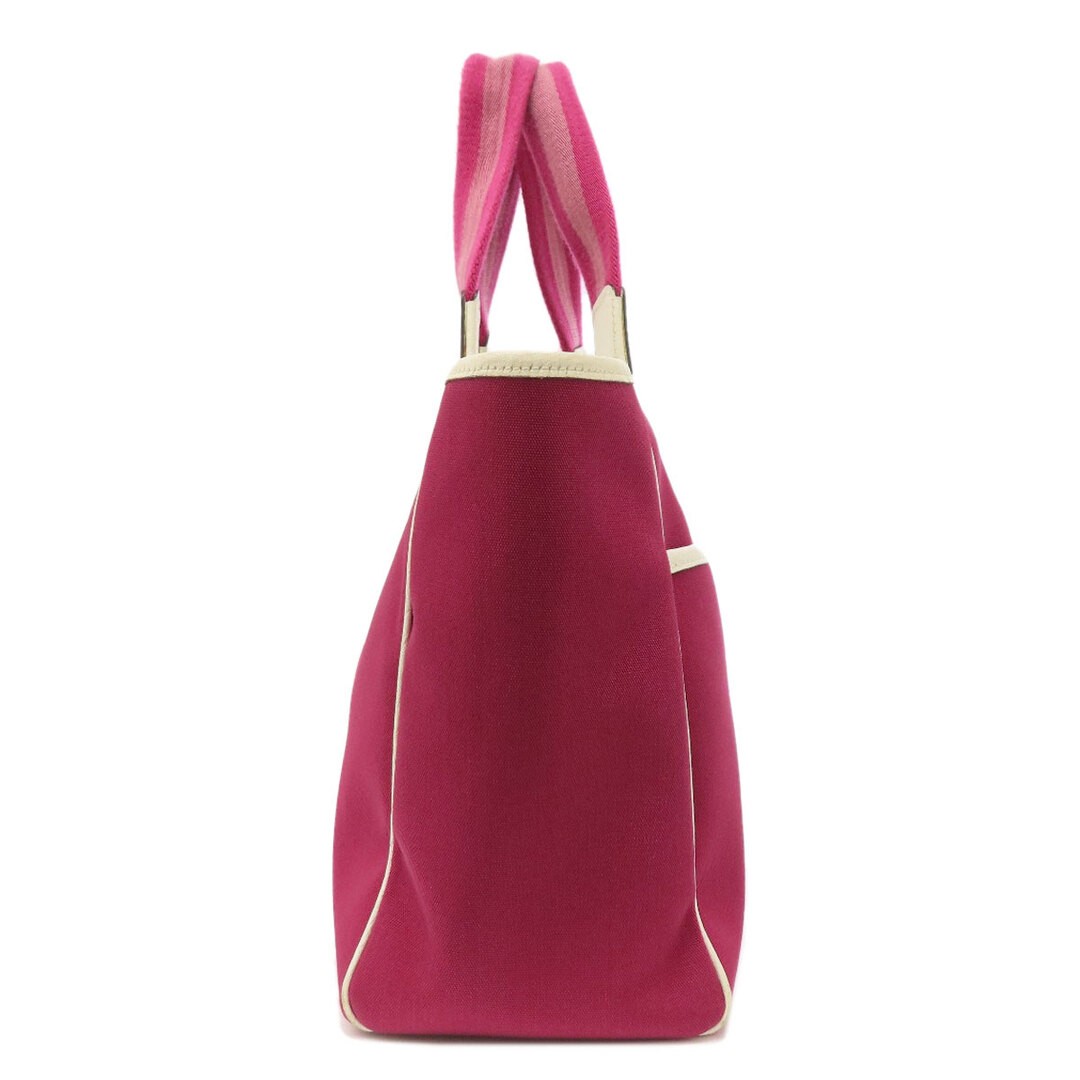 GUCCI Nylon Canvas Tote Bag Purple Used Ladies Shoulder Bag thumbnail 4