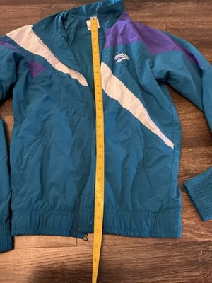 Vintage Look Women's Reebok Classic Jacket Windbreaker Blue Purple