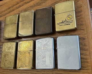 Zippo Lot Niagara Falls HMCS Assiniboine Commemorative 1932 1988 Venetian 70’s