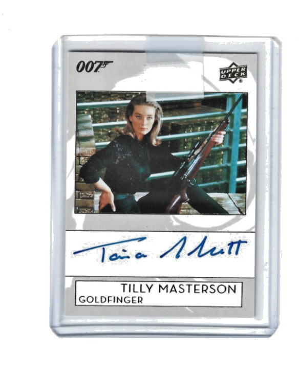 JAMES BOND COLLECTION: 2019  TANIA MALLET, SIGNED UD A-TM GOLDFINGER,
