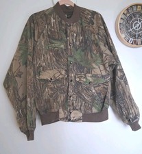 Vintage Spartan Realtree Style Advantage Camo Hunting L Jacket made in the USA