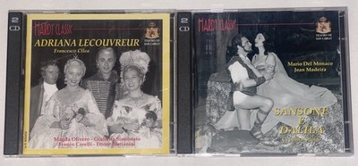 RARE Franco Corelli (Adriana Lecouvreur) & Mario del Monaco (Samson and Delilah)