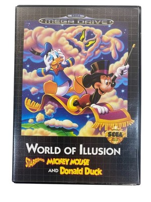 World of Illusion: Starring Mickey Mouse and Donald Duck - Sega Mega Drive (OVP)