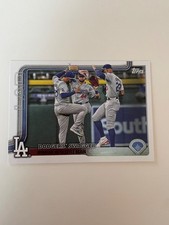 2025 Topps Series 1 MLB Dodgers Swagger # 255 LA Dodgers Winning With Style