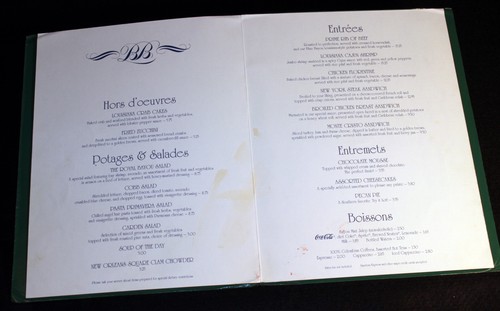 Disneyland BLUE BAYOU Menu 1990's New Orleans Square Walt Disney History Vault - Picture 7 of 13