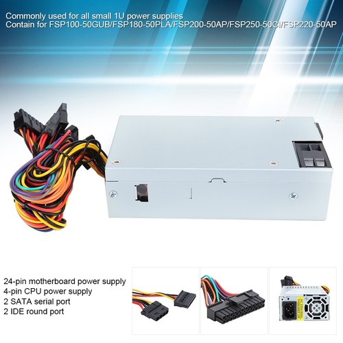 Small Power Supply 1U For Desktop Computer Pos Machine Supplies F AM - Afbeelding 13 van 16