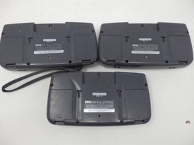 Lot of 3 Sega Game Gear Handheld Consoles For Parts or Repair Not Working 2110