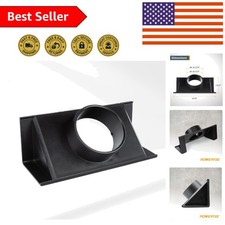 ABS Router Dust Port - 6.5-inch Length for Efficient Dust Control