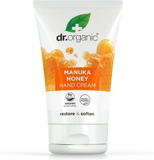 Dr Organic Manuka Honey Hand Cream Moisturising Dry Skin Mens Womens Natura