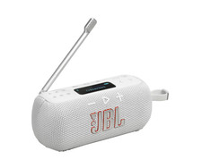 JBL Tuner 3 Portable Bluetooth Speaker FM Radio White Authentic NEW