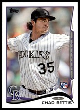 2014 Topps Chad Bettis Rookie Colorado Rockies #290