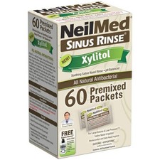 NeilMed Sinus Rinse Premixed Refill Packets 60 Count Pack of 1 , No Color