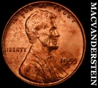 1955-D Lincoln Wheat Cent - Red Choice Gem Brilliant Unc  No Reserve  #i665