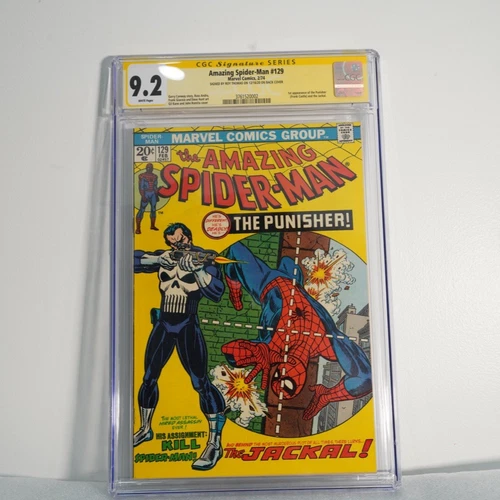 Amazing Spider Man #129 CGC 9.2 Signed - Roy Thomas