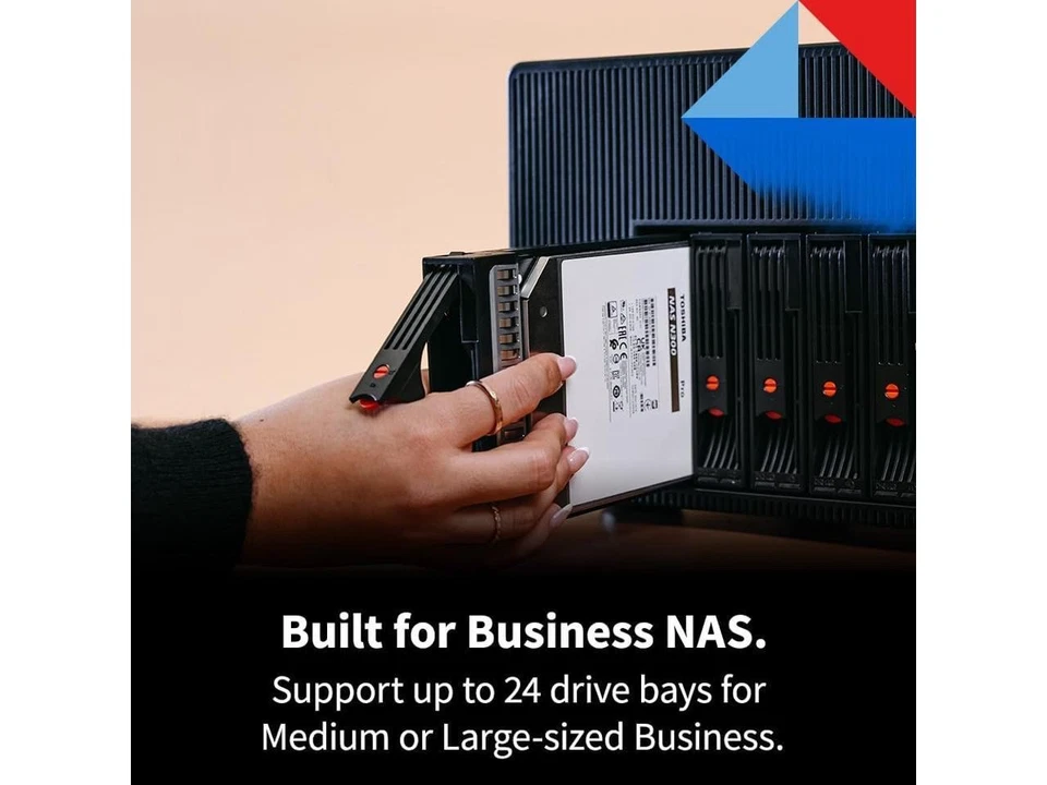 Toshiba N300 Pro 8TB NAS 3.5-Inch Internal Hard Drive - CMR SATA 6 Gb/s 7200 RPM - Image 2 of 4