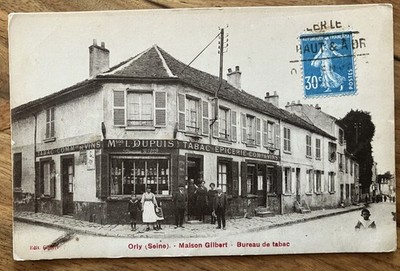 Dept 94 Val de Marne ORLY .Maison Gilbert . Tabaktisch animiert