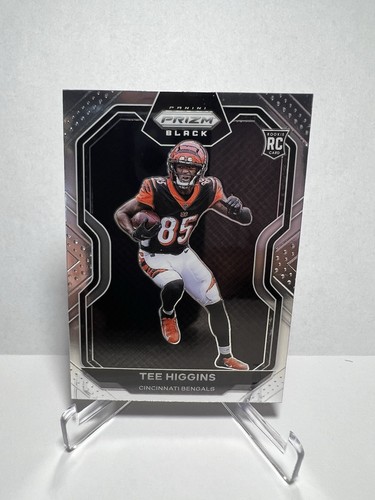 2020 Panini Chronicles - Prizm Black #PB-10 Tee Higgins (RC) - Picture 1 of 2