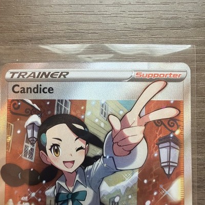 candice pokemon card 2022 Pokemon Japanese SWSH Paradigm Trigger Candice 113/098 - Full Art - Secret Rare - PSA9
